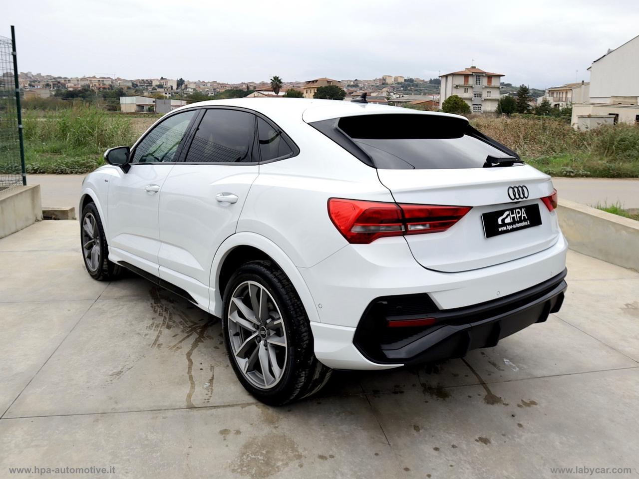 AUDI Q3 SPORTBACK 2.0TDI S-LINE LED NAVI PELLE CERCHI 19 RETROCAMERA