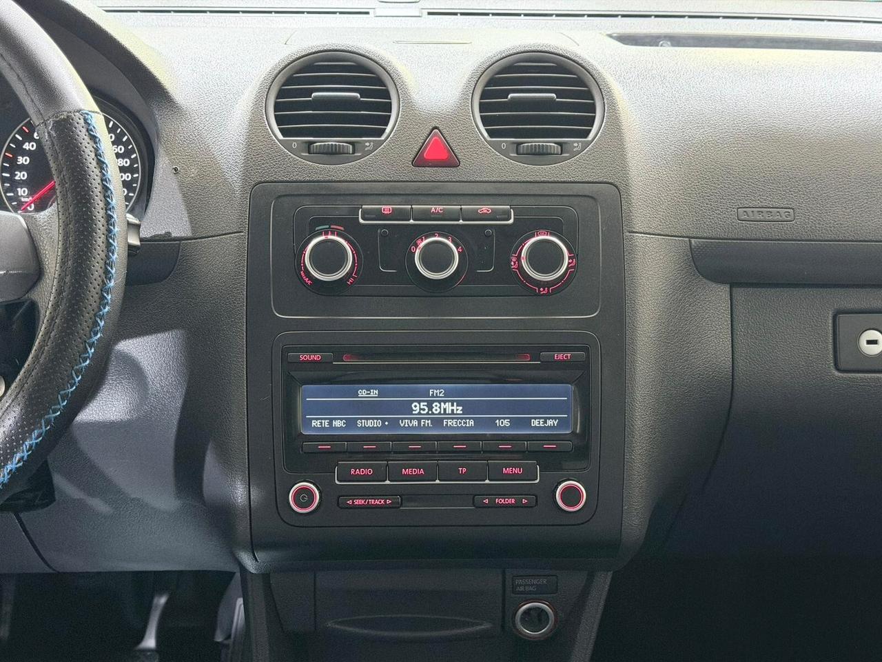 VW CADDY MAXI 1.6 TDI 102CV 7POSTI GANCIO TRAINO