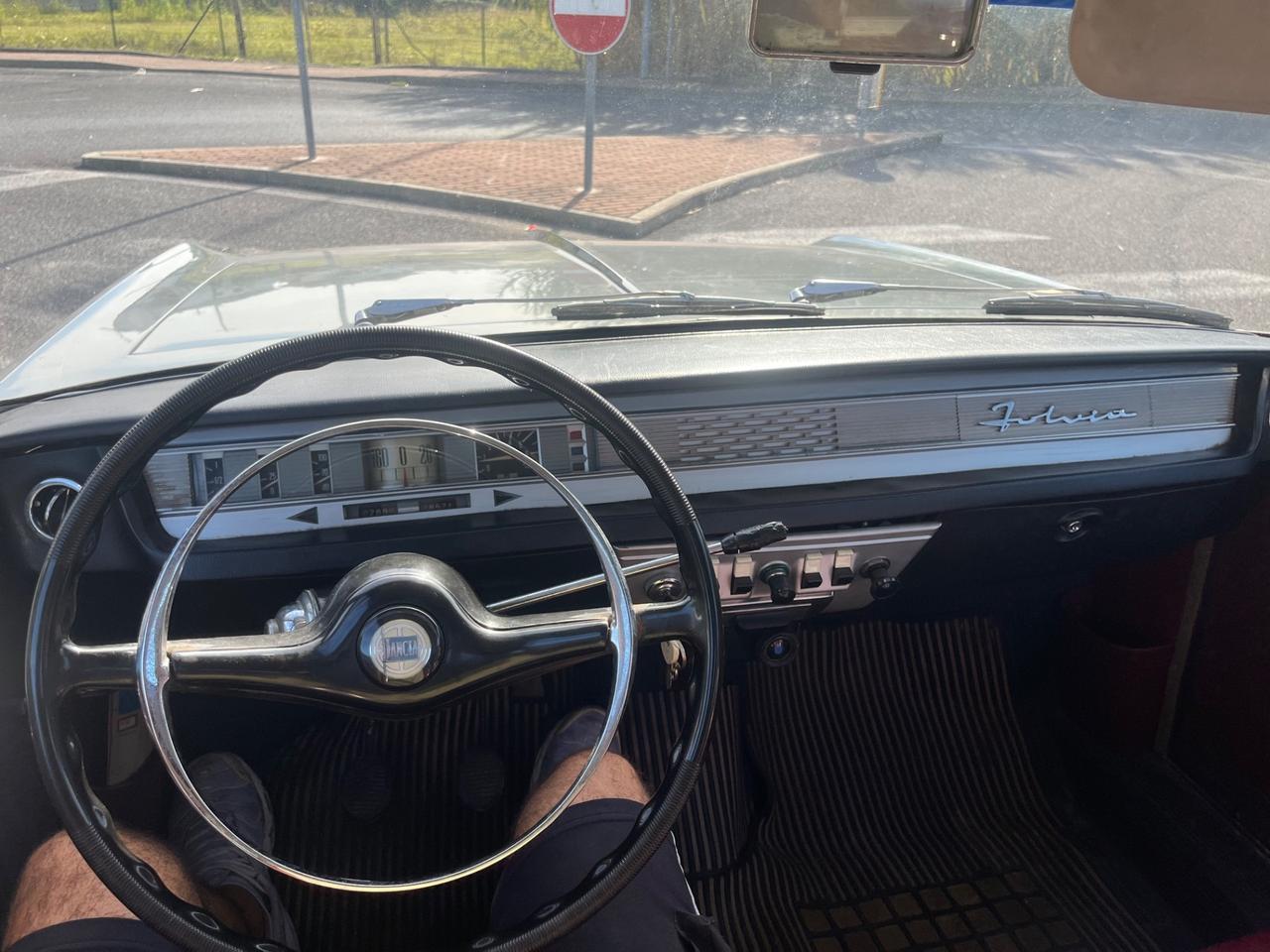 Lancia Fulvia 2C con CELLOFAN alle porte