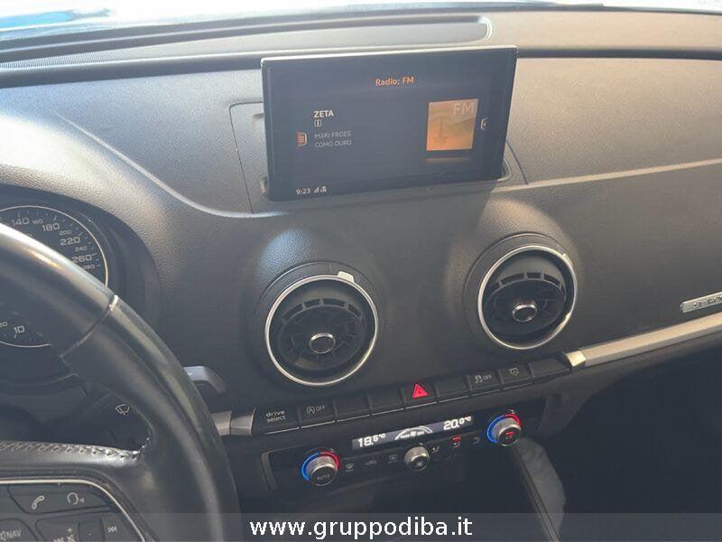 Audi A3 III 2016 Sportback Benzina Sportback 30 1.5 g-tron Business 131cv s-tronic