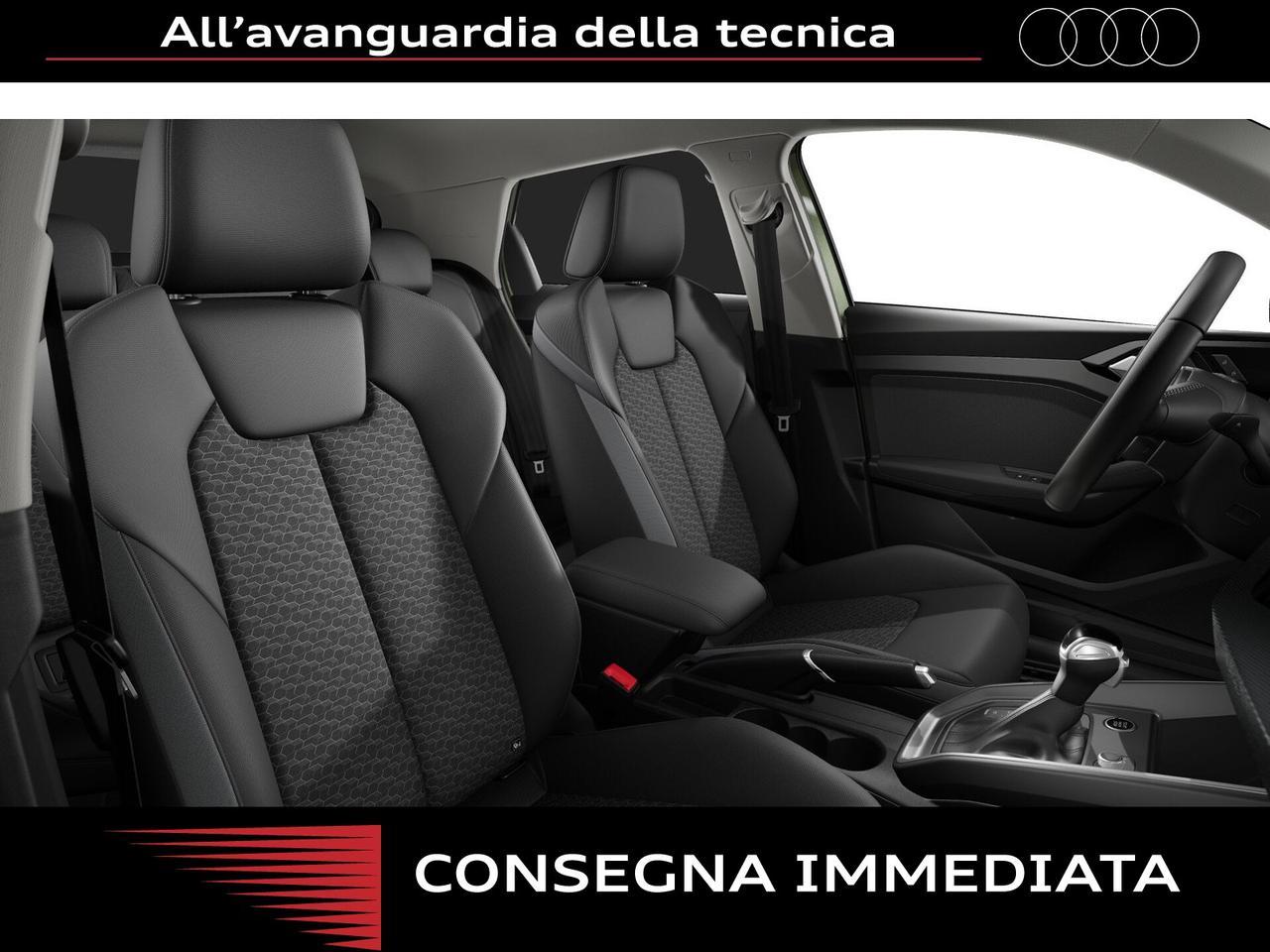 Audi A1 sportback 30 1.0 tfsi 116cv identity black s tronic