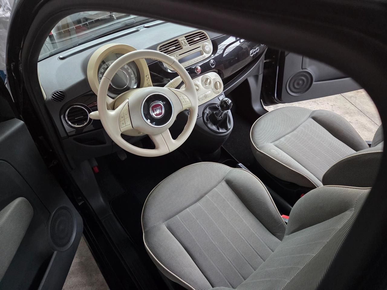 Fiat 500 1.2 Lounge, unicoproprietario, Garanzia, 2011