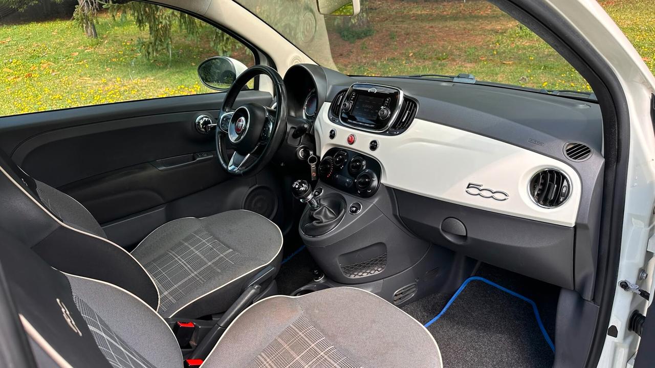 Fiat 500 1.2 Lounge 2016 GPL leggi testo NEOPATENTATI
