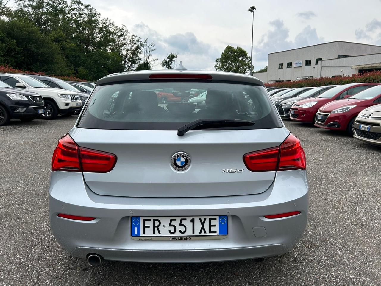 Bmw 116 5p. *AUTOMATICA*CERCHI*IMPECCABILE*NAVI*