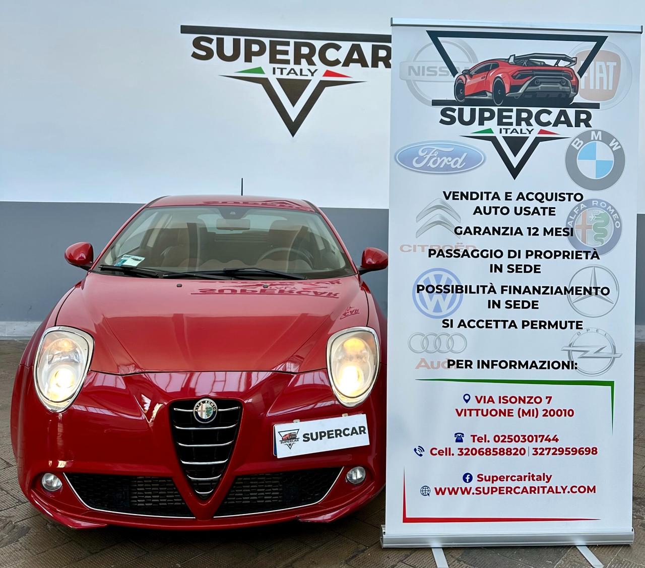 Alfa Romeo MiTo 1.4 T Benz, 135 cv, Uni Propr, Euro 5B, impeccabile
