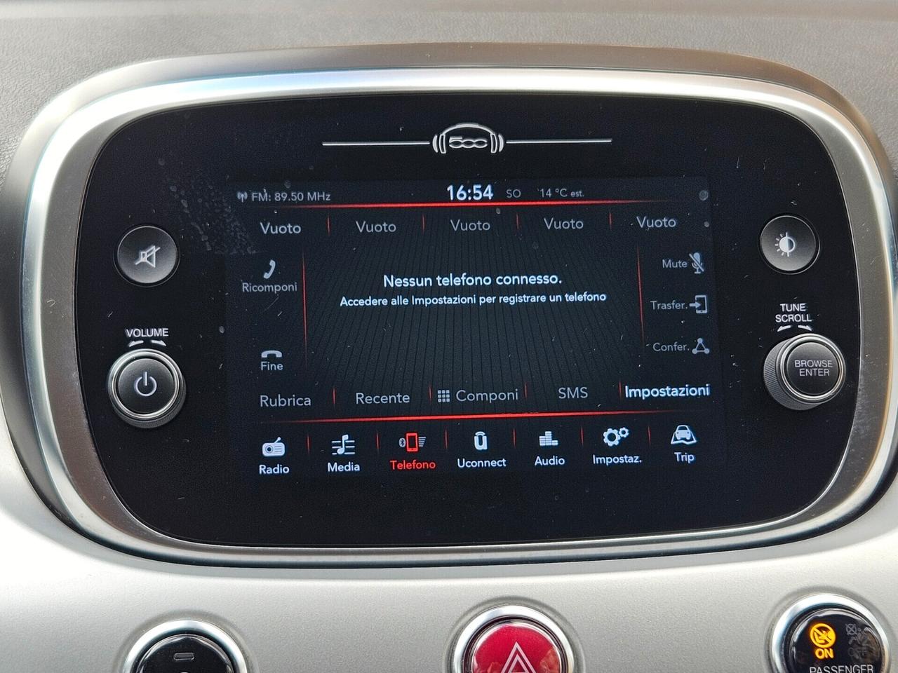 FIAT 500X 1.000 120 CV CHILOMETRI CERTIFICATI