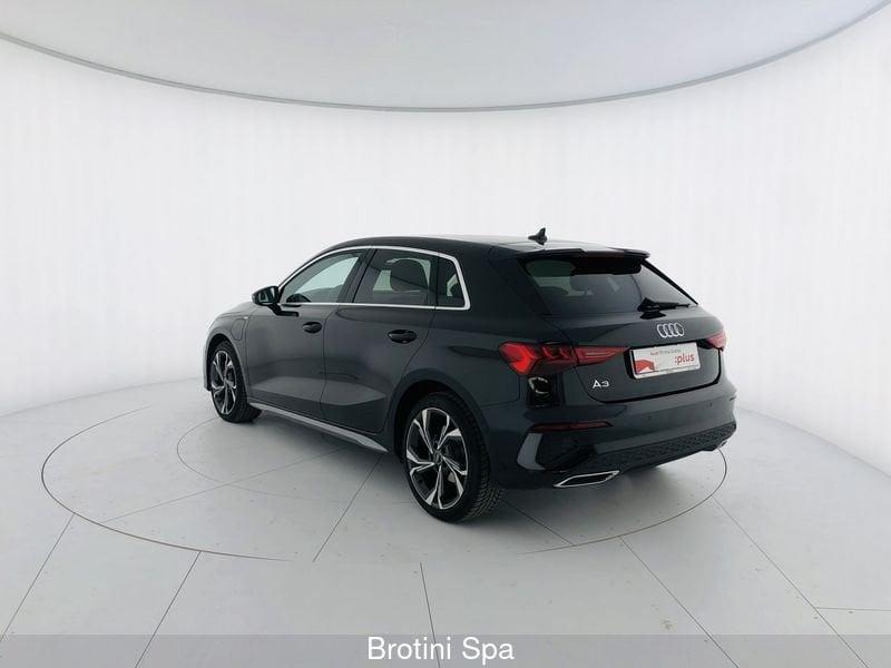 Audi A3 SPB 40 TFSI e S tronic S line edition