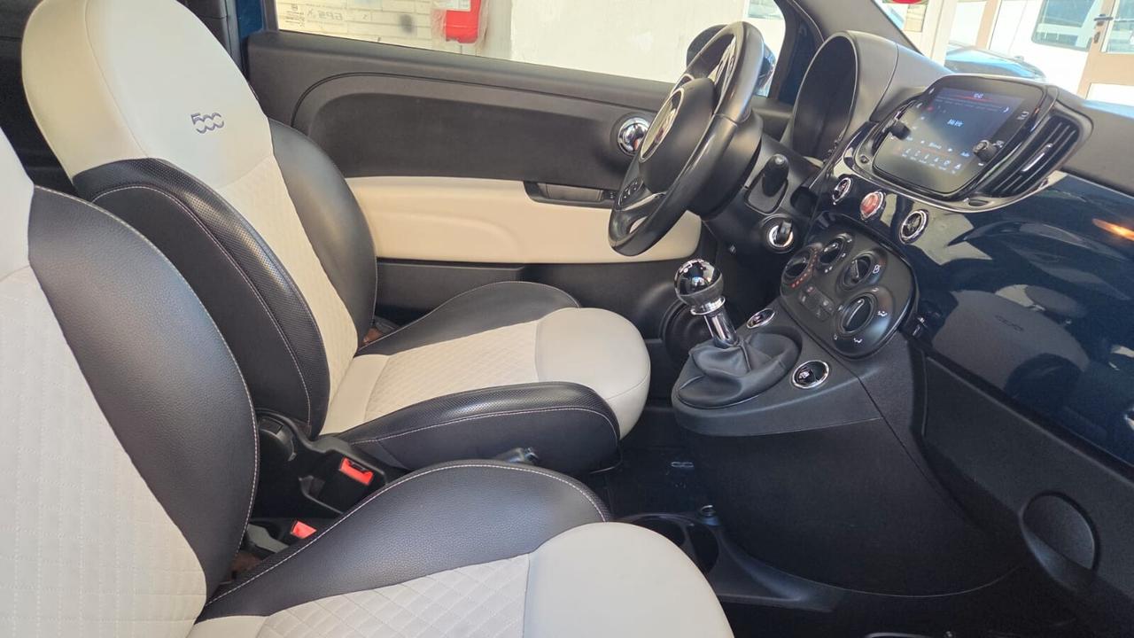 FIAT 500C DOLCEVITA HYBRID CABRIO – 47.000 KM – FULL OPTIONAL – GARANZIA 12 MESI – € 10.790