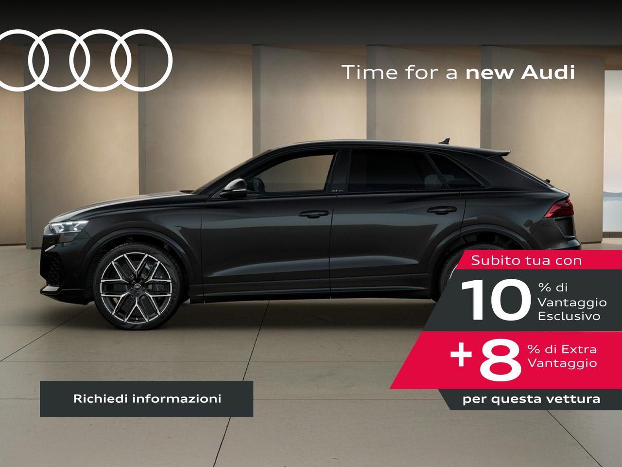 Audi RSQ8 rs 4.0 mhev 48v performance 640cv tiptronic