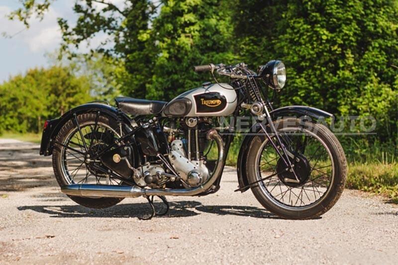 Triumph 3HW del 1940 | 350cc RESTAURATA