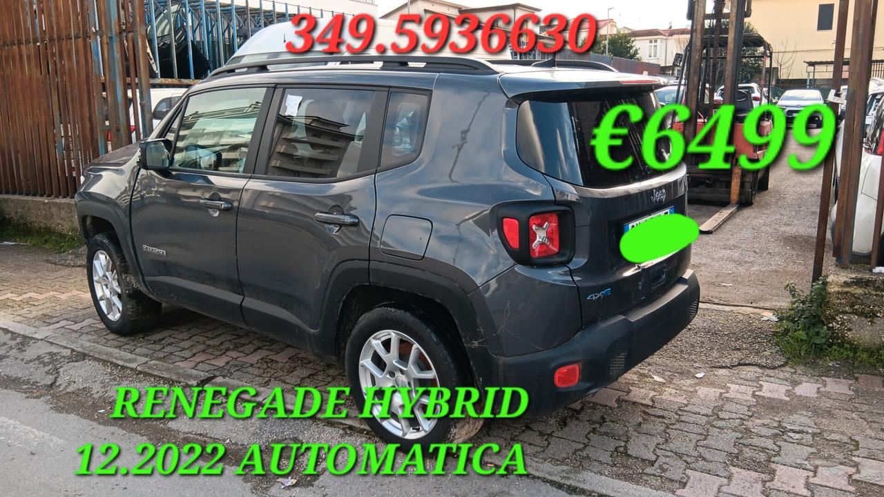 Jeep Renegade incidentata sinistrata mondialcars 12.022