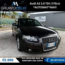 Audi A3 2.0 TDI (170cv) *AUTOMAT*NAVI