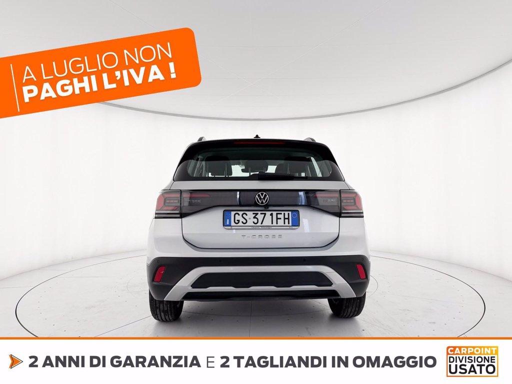 VOLKSWAGEN T-cross 1.0 tsi life 95cv del 2024