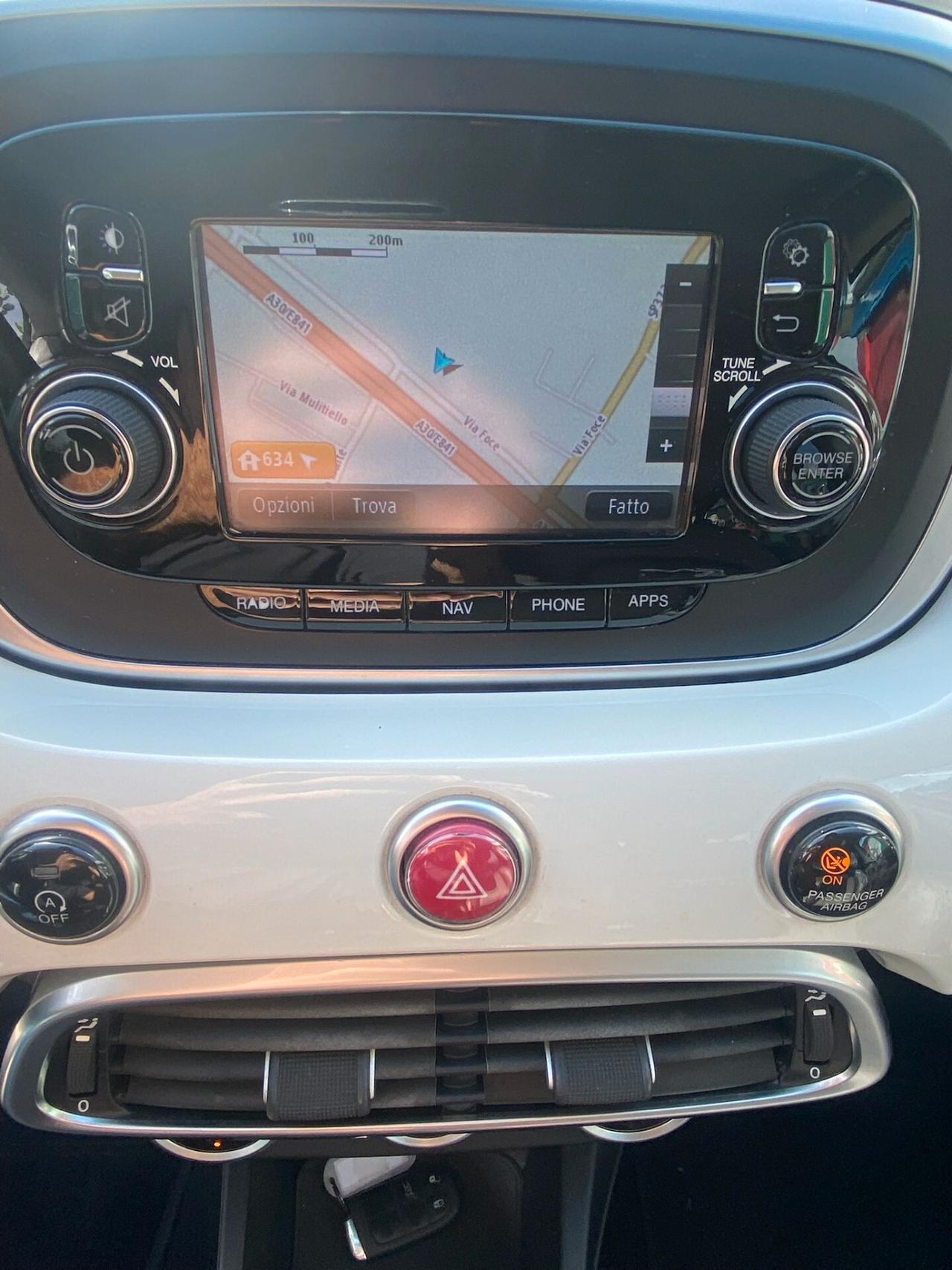 Fiat 500X 2016 1.6 MultiJet 120 CV Lounge XENON