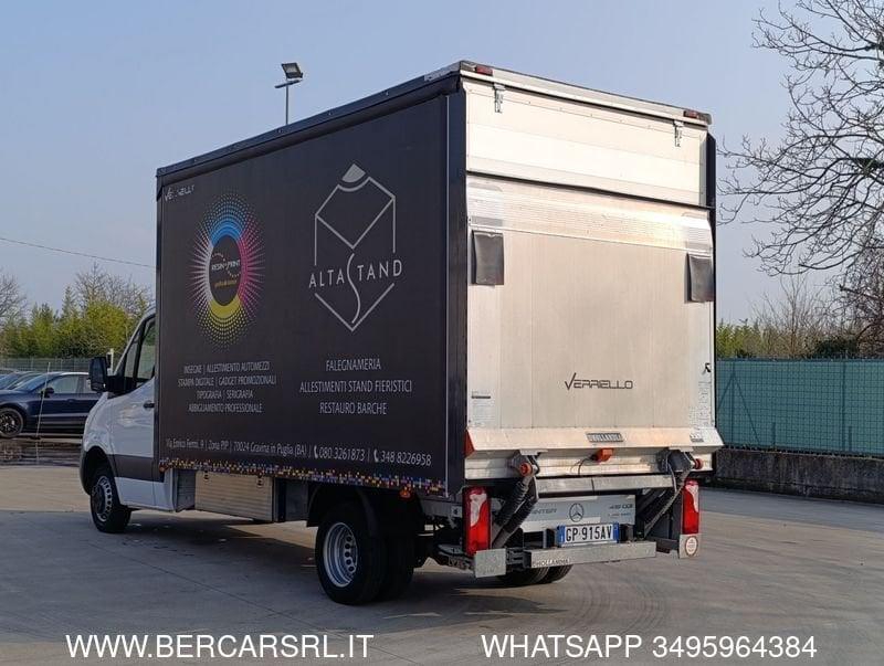Mercedes-Benz Sprinter 415 CDI T43/35 p.l. rg*GEMELLATO*CENTINATO CON PEDANA POSTERIORE*