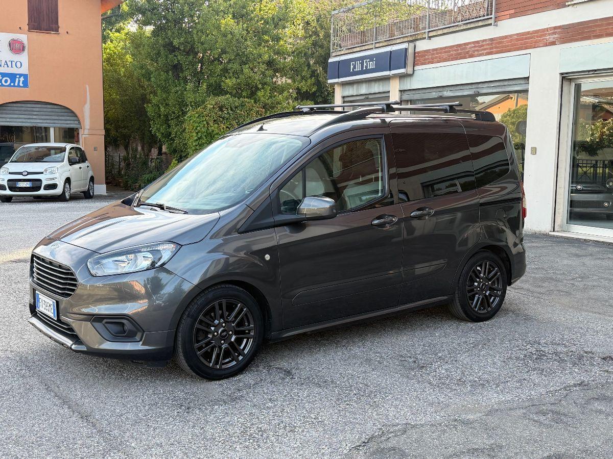FORD - Tourneo Courier - 1.5 TDCI 100 CV Plus GANCIO TRAINO