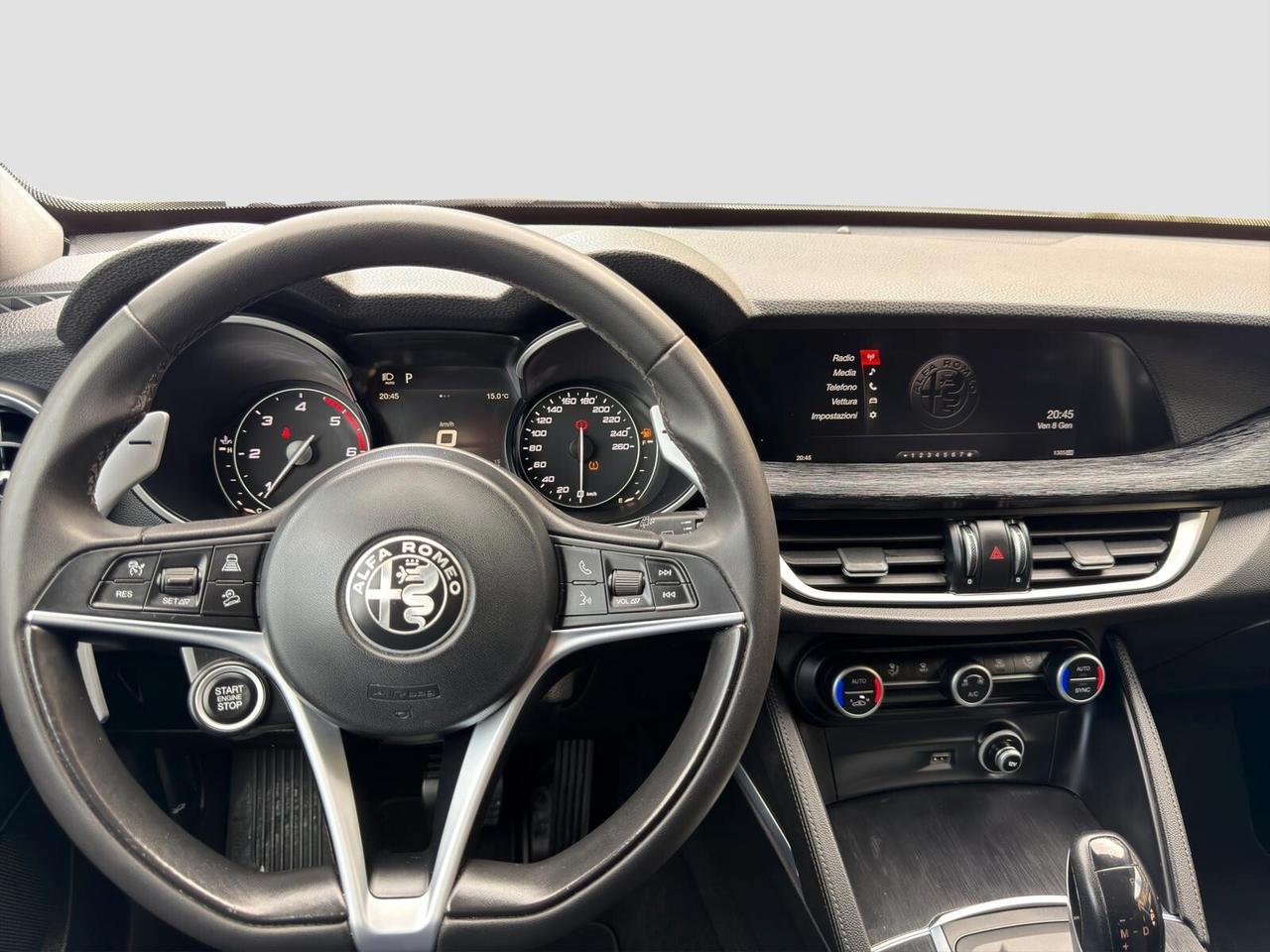 Alfa Romeo Stelvio 2.2 Turbodiesel 160 CV AT8 RWD Sport-Tech 2019
