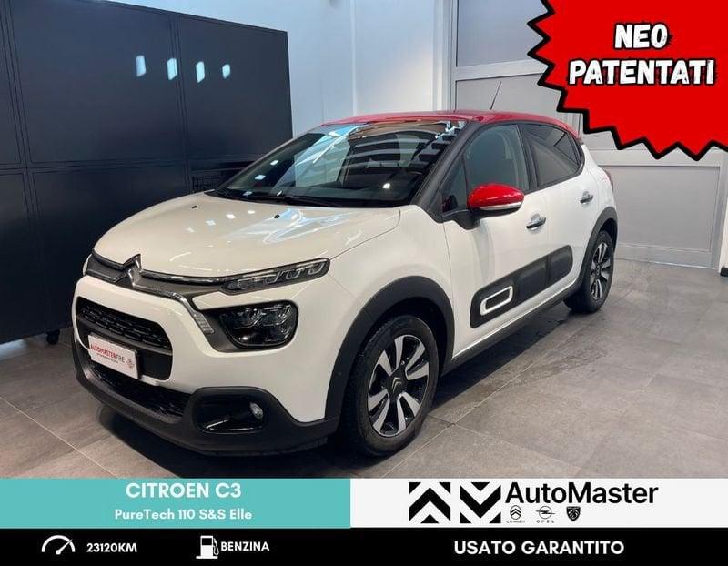 Citroën C3 C3 PureTech 110 S&S Elle - NEOPATENTATI