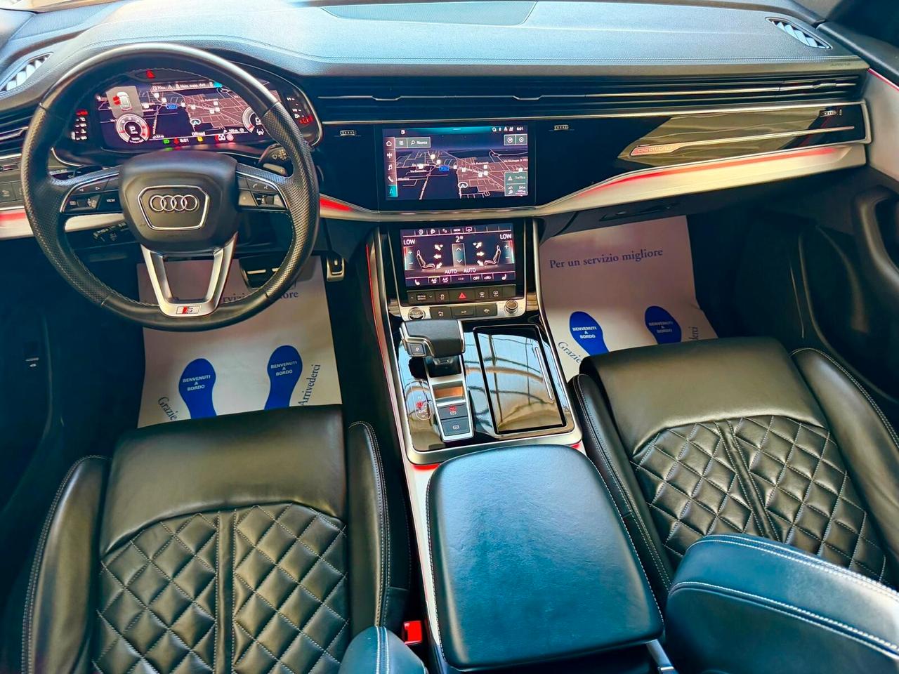 Audi Q8 50 TDI 286 CV quattro tiptronic Sport S-LINE PLUS FARI MATRIX INTERNI IN PELLE NAPPA E BLACK PACK