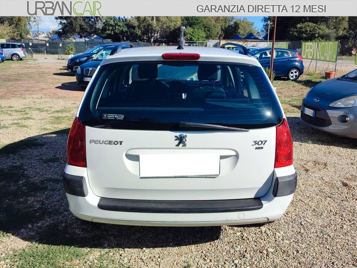 PEUGEOT 307 SW 1.6 HDI 90cv - GARANZIA