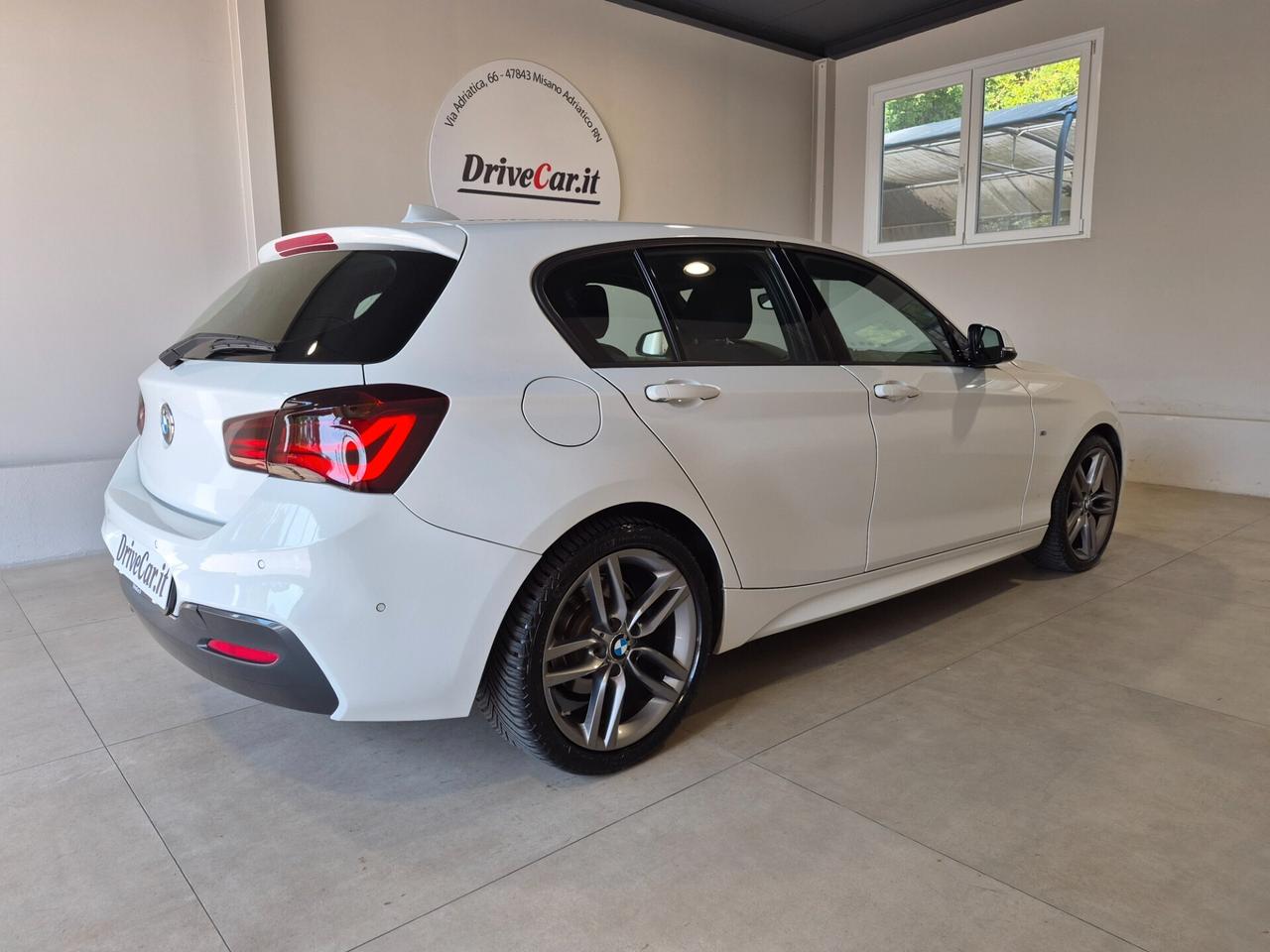 BMW 116 D MSPORT 5 PORTE LED C.18" ASSETTO SPORTIVO M PDC CRUISE CONTROL UNIPROPRIETARIO