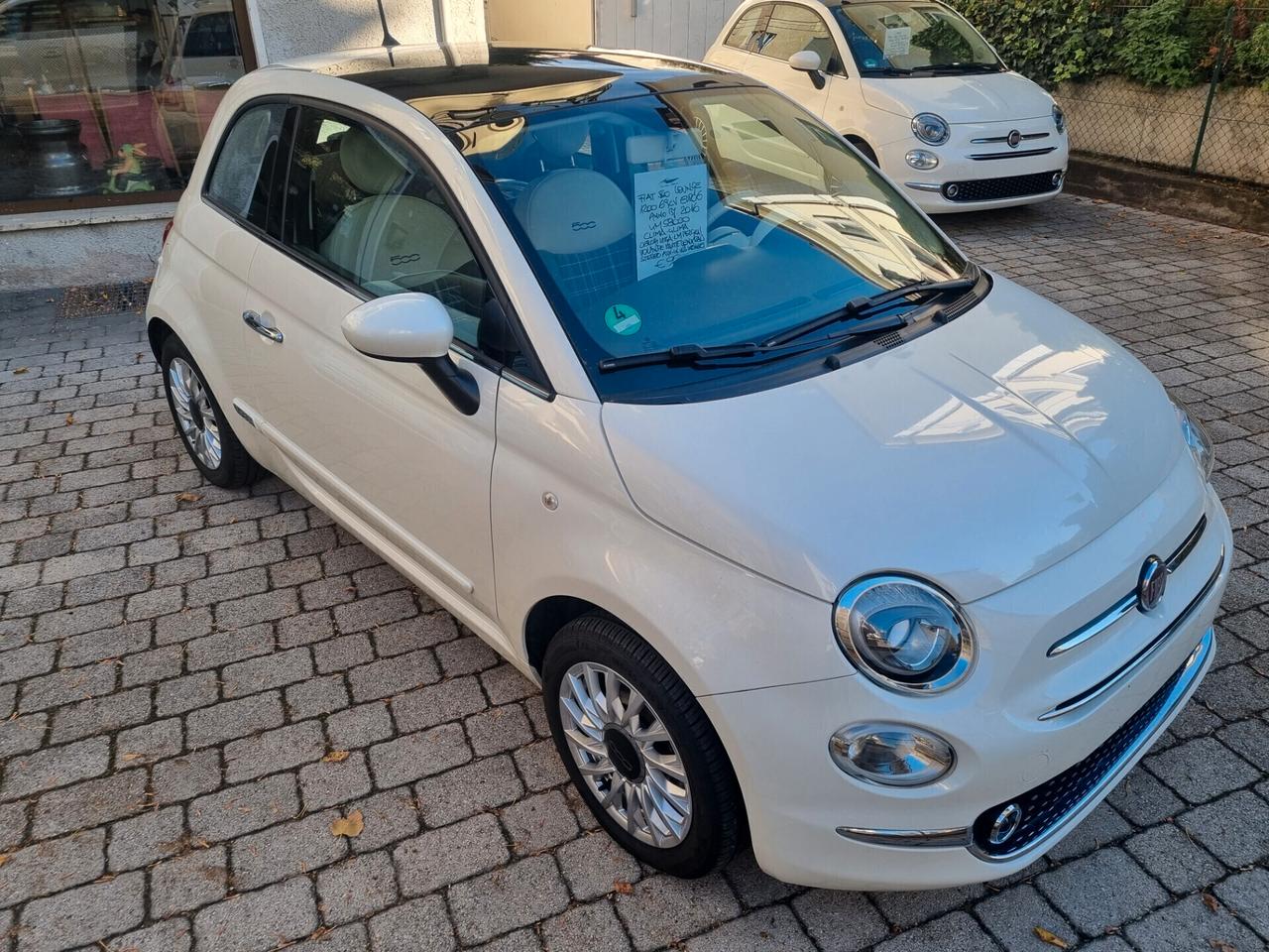Fiat 500 1.2 Lounge anno2016 km59000 neopat