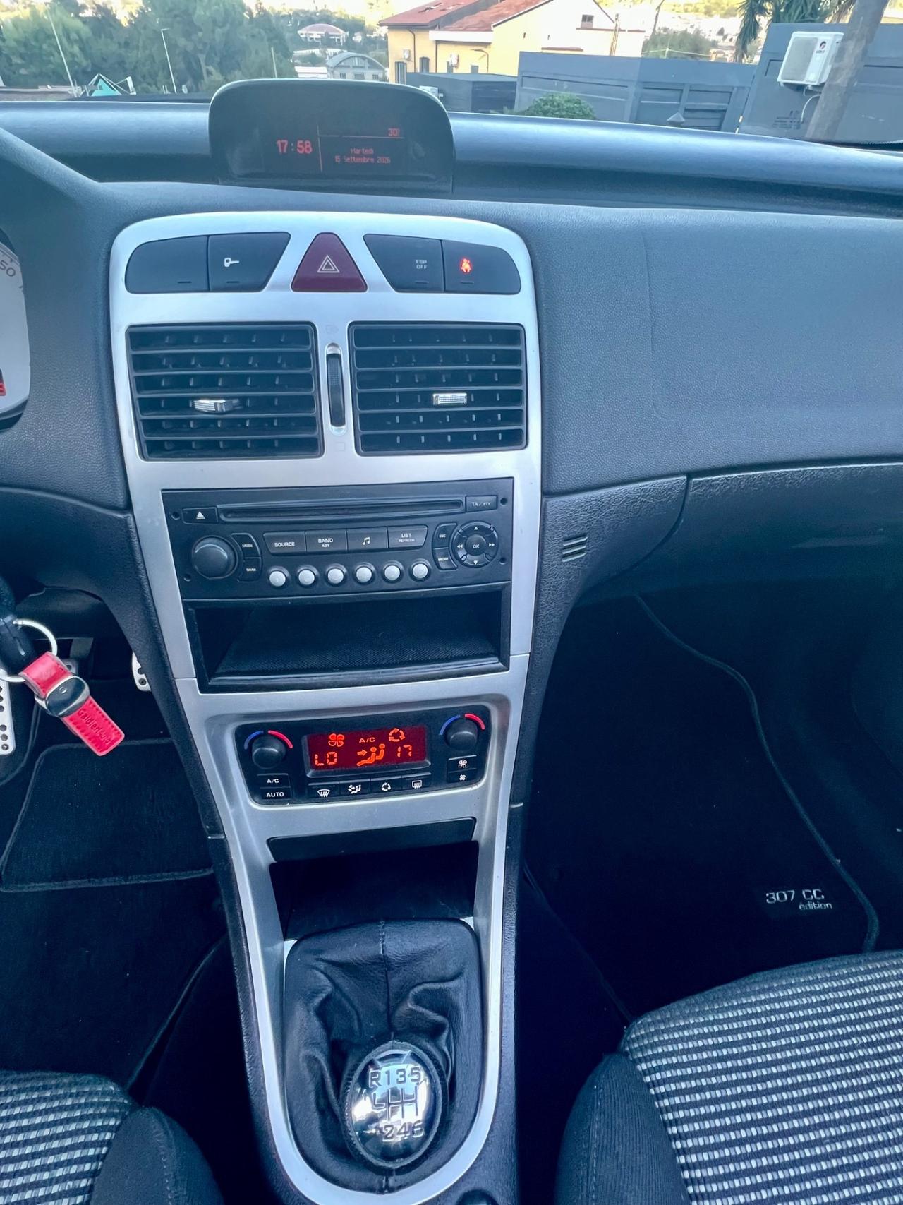 Peugeot 307 2.0 HDi CC CABRIO