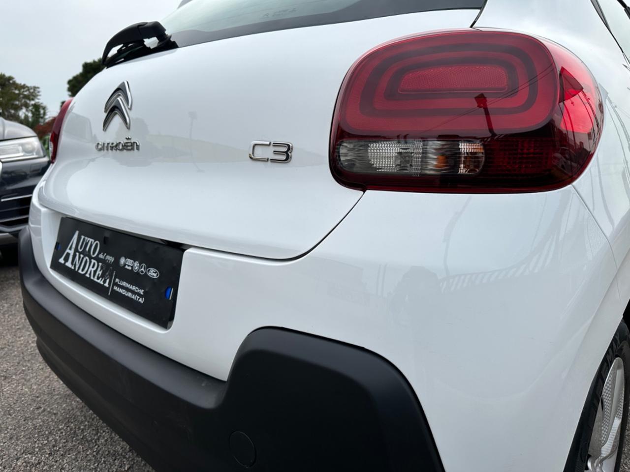 Citroen C3 15hdi telecamera led cruise 2020