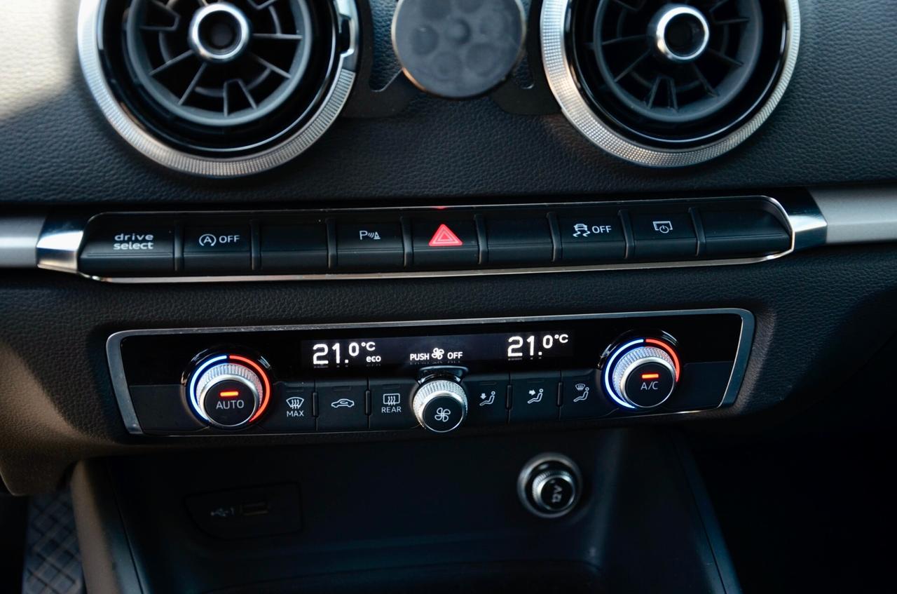 AUDI A3 SPORTBACK S-LINE 30 1.5 G-TRON 131cv S-TRONIC, UFF ITALIANA, EURO 6D, NAVI, FARI LED, PERMUTE