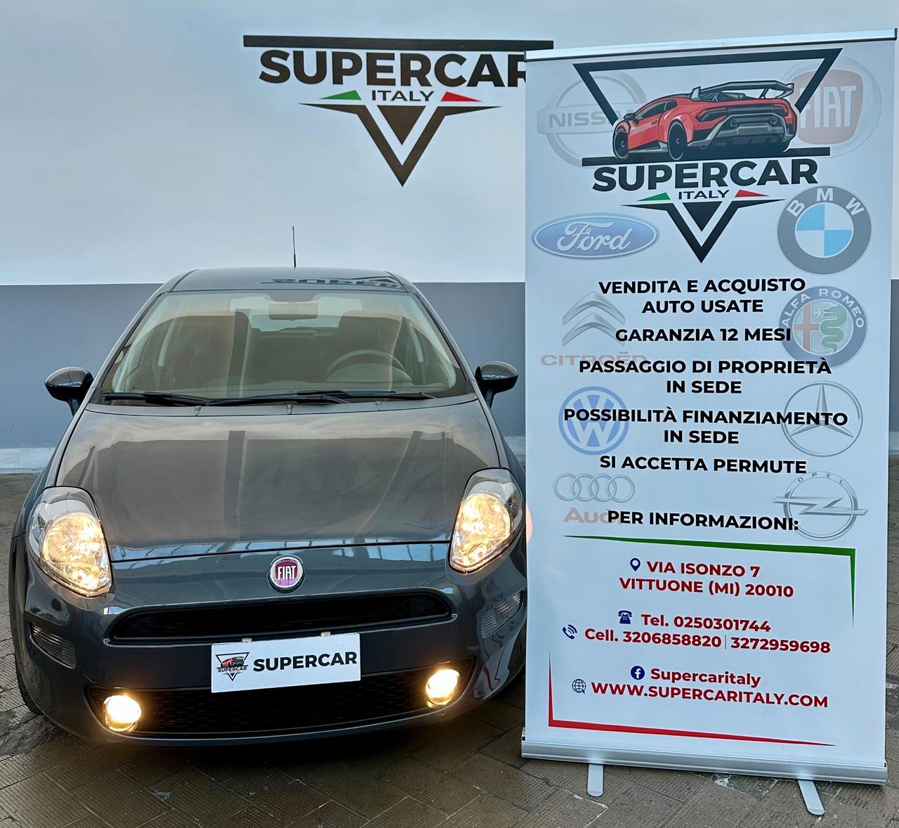 Fiat Punto 1.2 Benz, Euro 6, si neopat, uni propriet, garantita