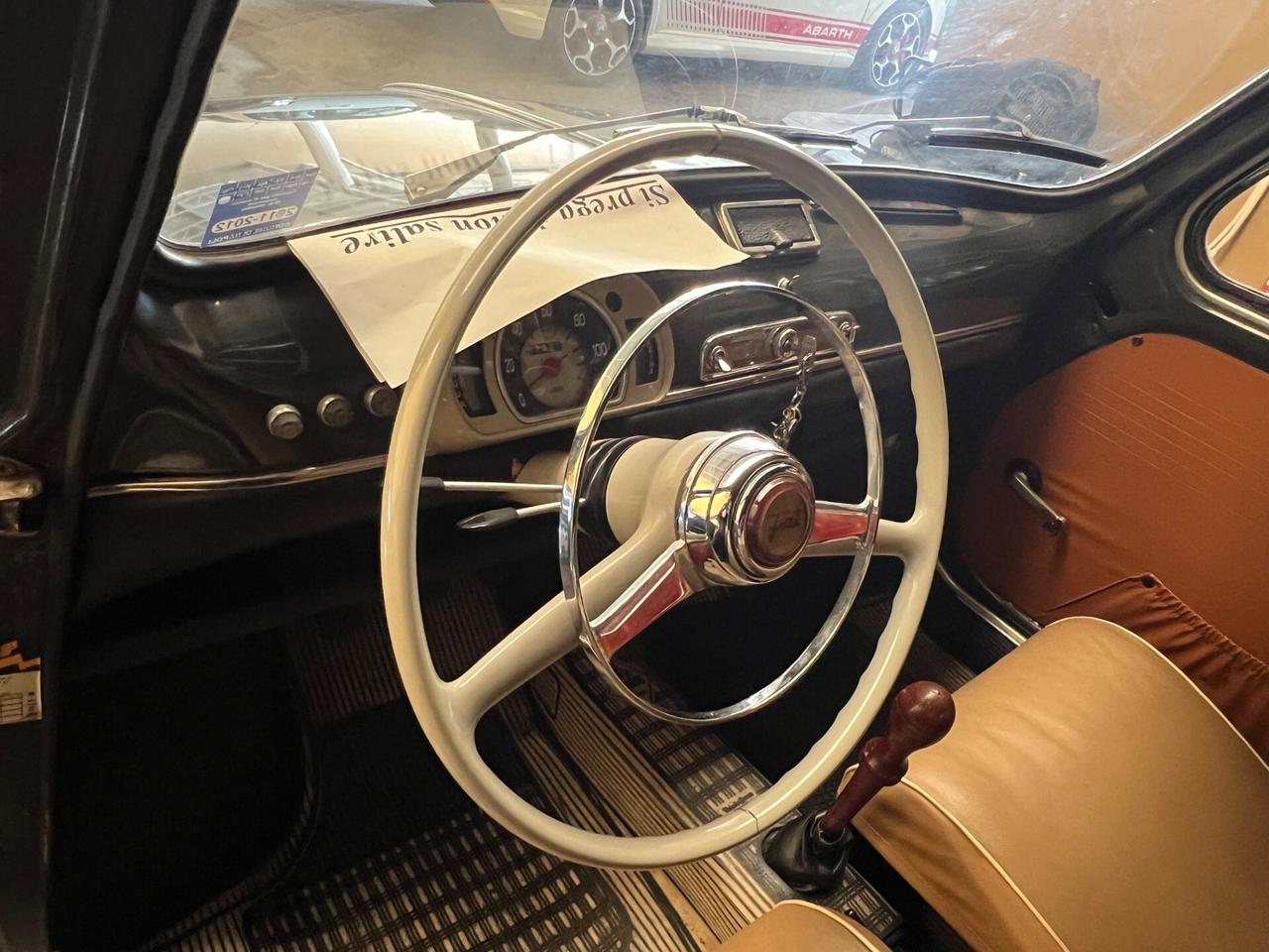 Fiat 600 D 750cc 21CV DOCUMENTI ORIGINALI D’EPOCA