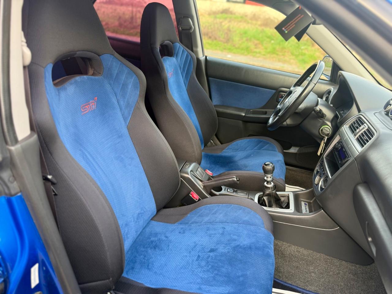 Subaru Impreza WRX STI 2002 2.0 TURBO 4x4 265cv BLUE MIKA