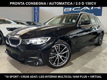 BMW 318 d Touring Business Adva."18 Sport/Navi/Led/Telec.