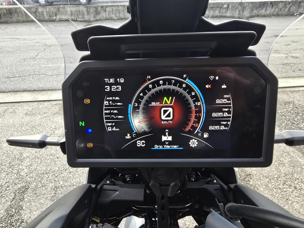 YAMAHA TRACER 9 GT PLUS 119cv ABS SOLO 800km