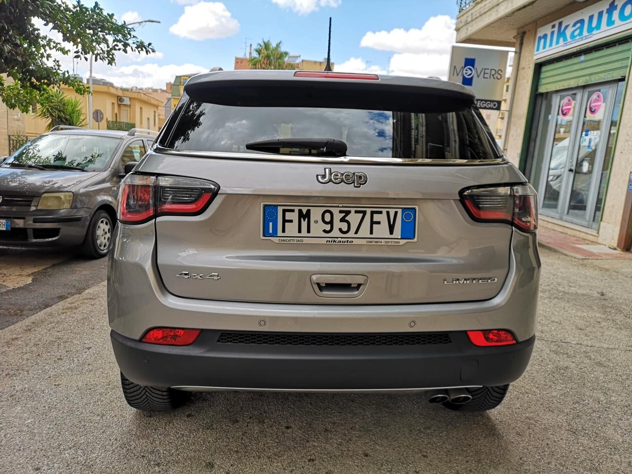 JEEP Compass 2.0 Mjt 170CV aut. 4WD Limited 2018