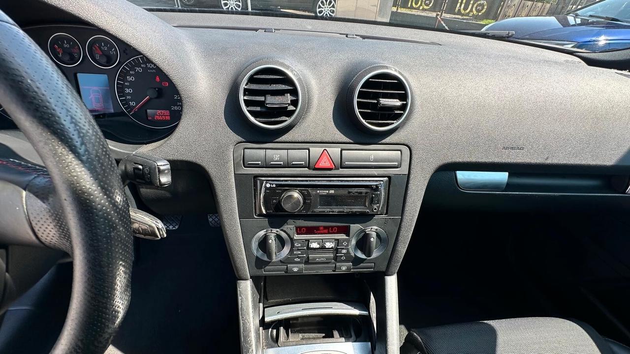 Audi A3 2.0 DIESEL 140 CV KM CERTIFICATI