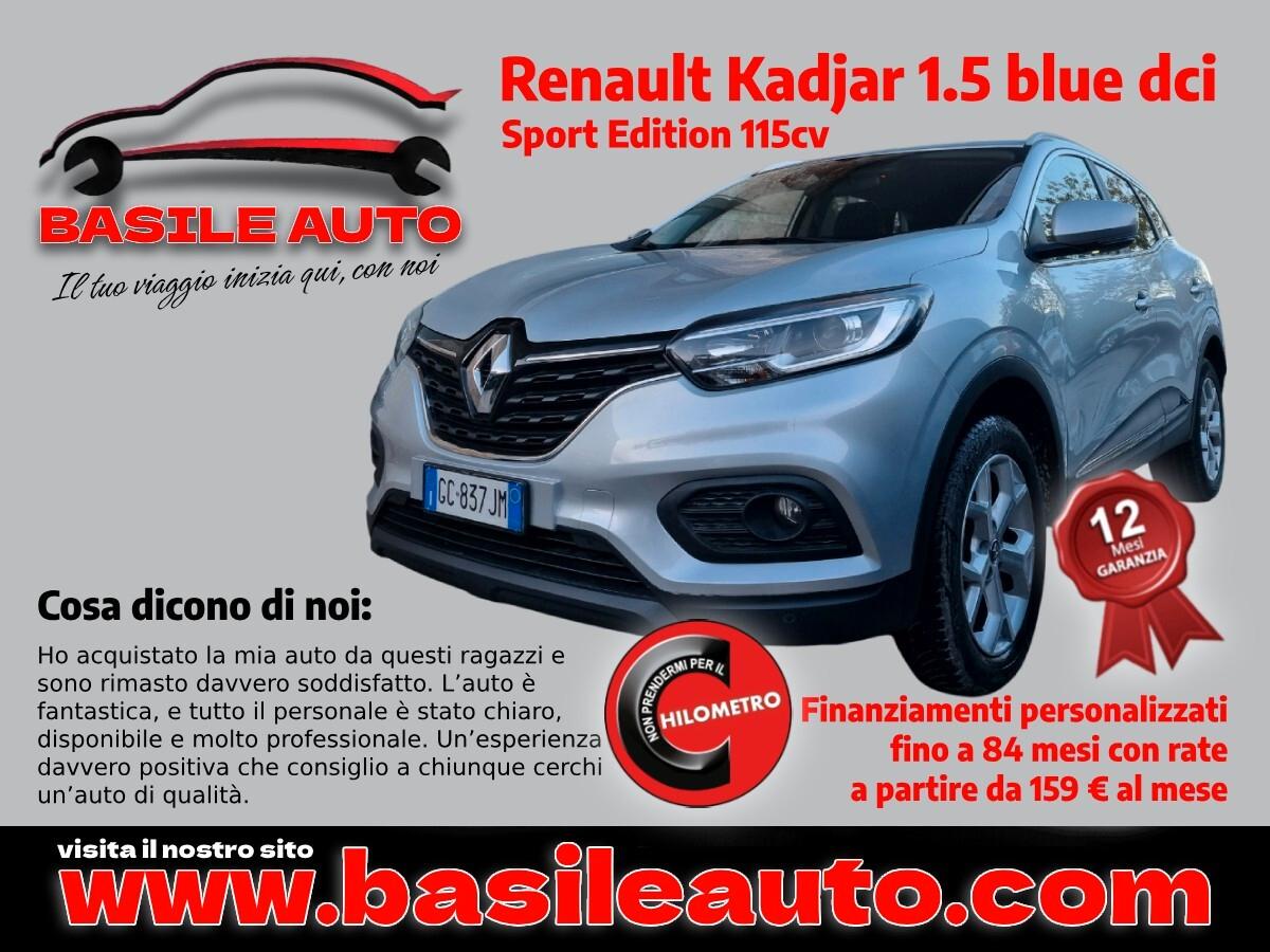 Renault Kadjar Blue dCi 8V 115CV Sport Edition