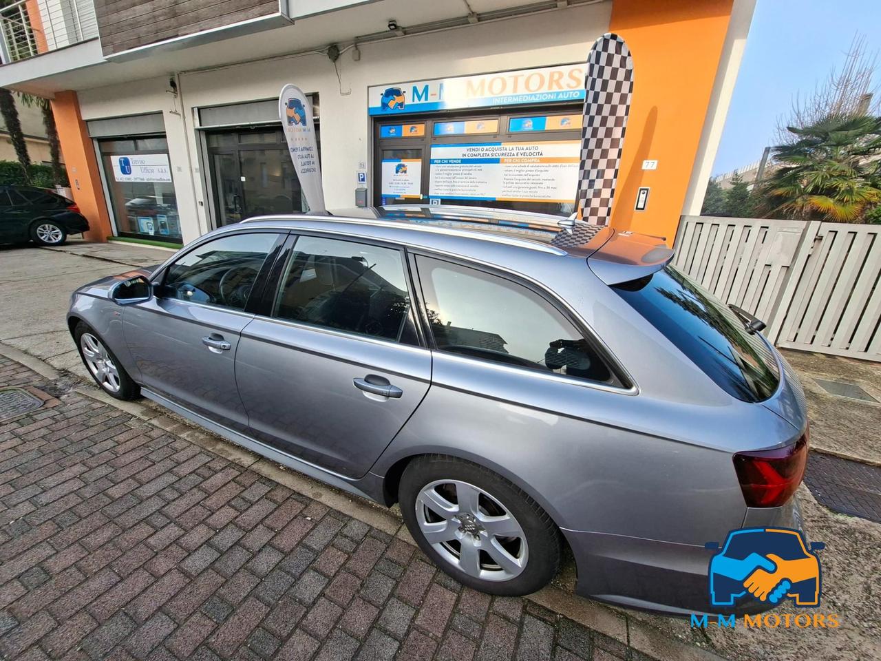 AUDI A6 AVANT S LINE gancio traino