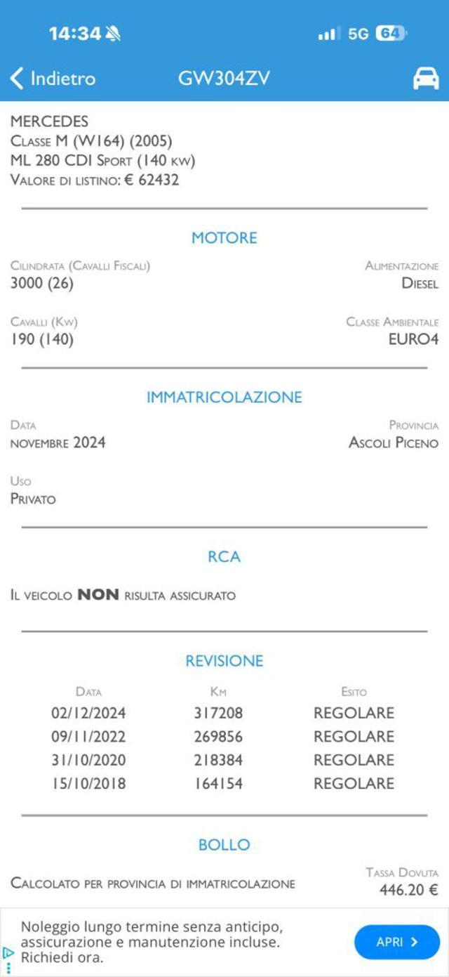 MERCEDES-BENZ ML 280 CDI Sport