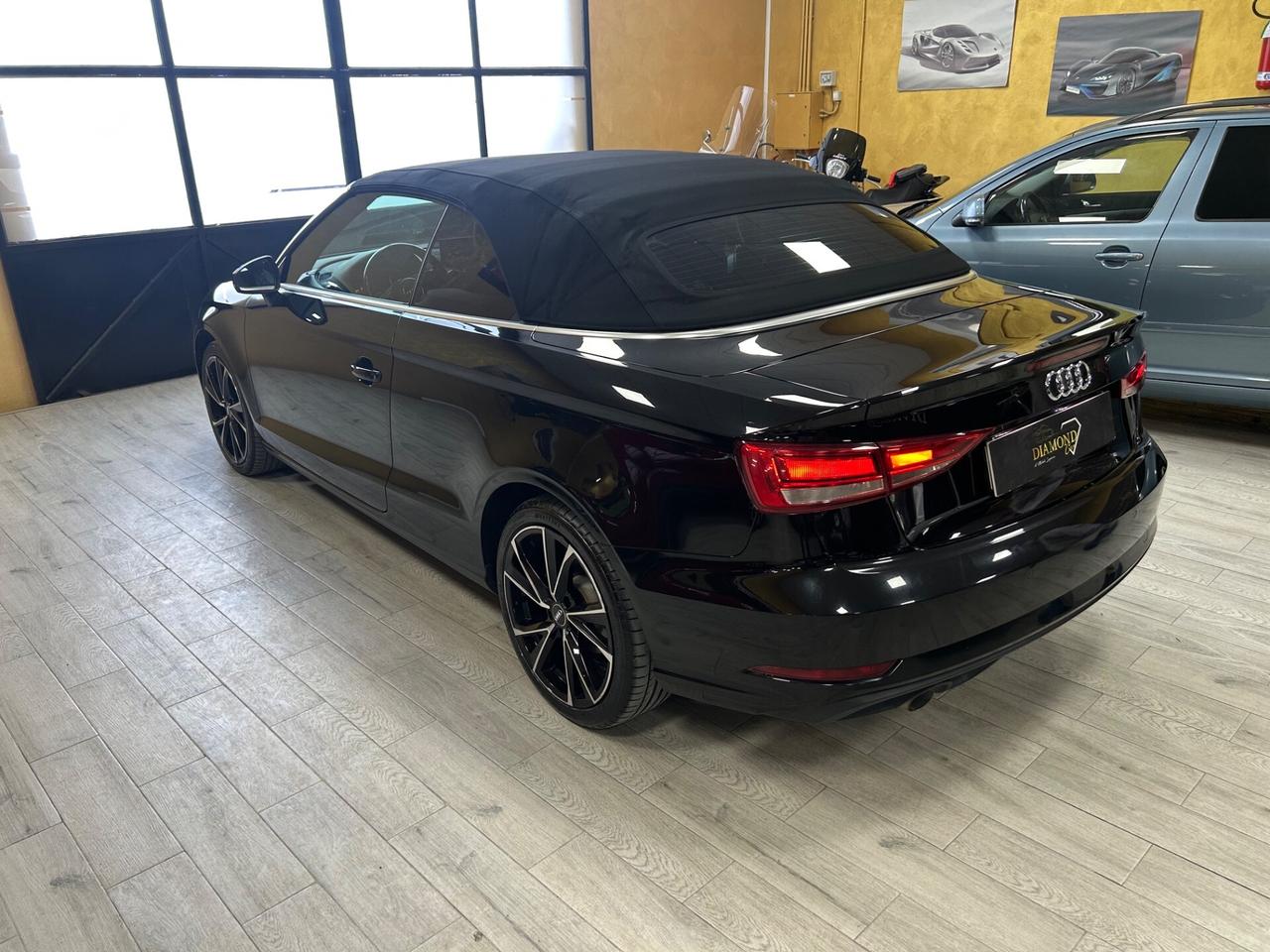 AUDI A3 CABRIO 1.6 Tdi 110 cv “NAVI/PELLE/18”-2016