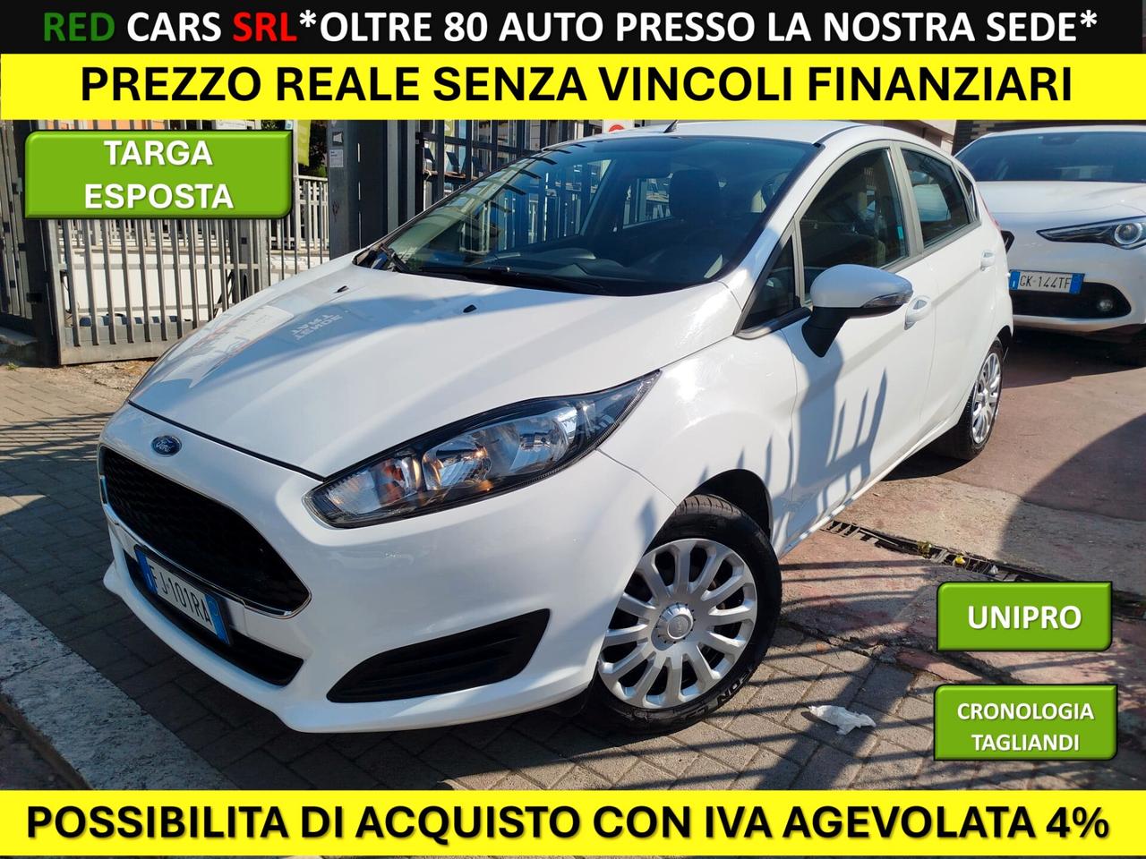 FIESTA 1.2 5 PORTE* PREZZO VERO * UNIPRO - GARANZIA 12 MESI