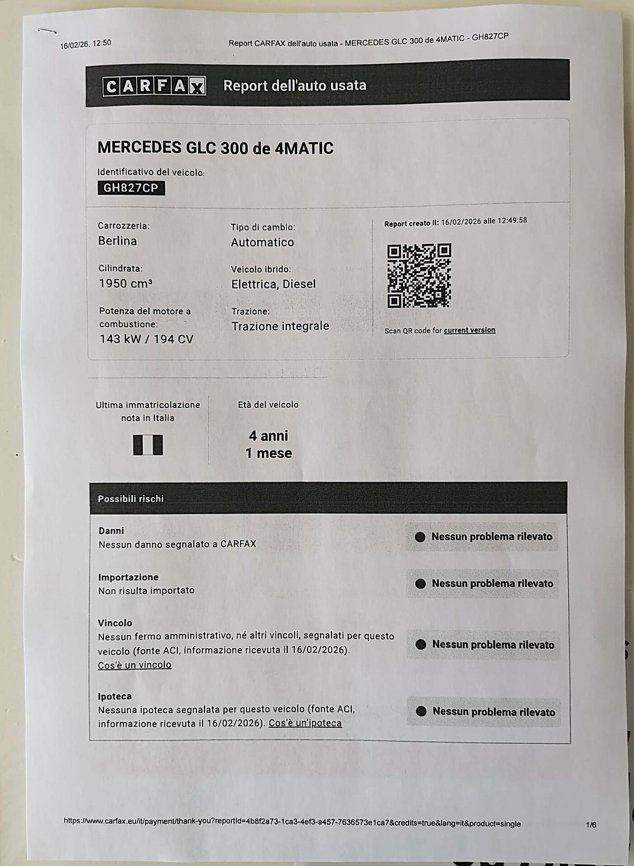 Mercedes GLC 300de 4Matic Plug-in hybrid Coupé Premium Plus AMG