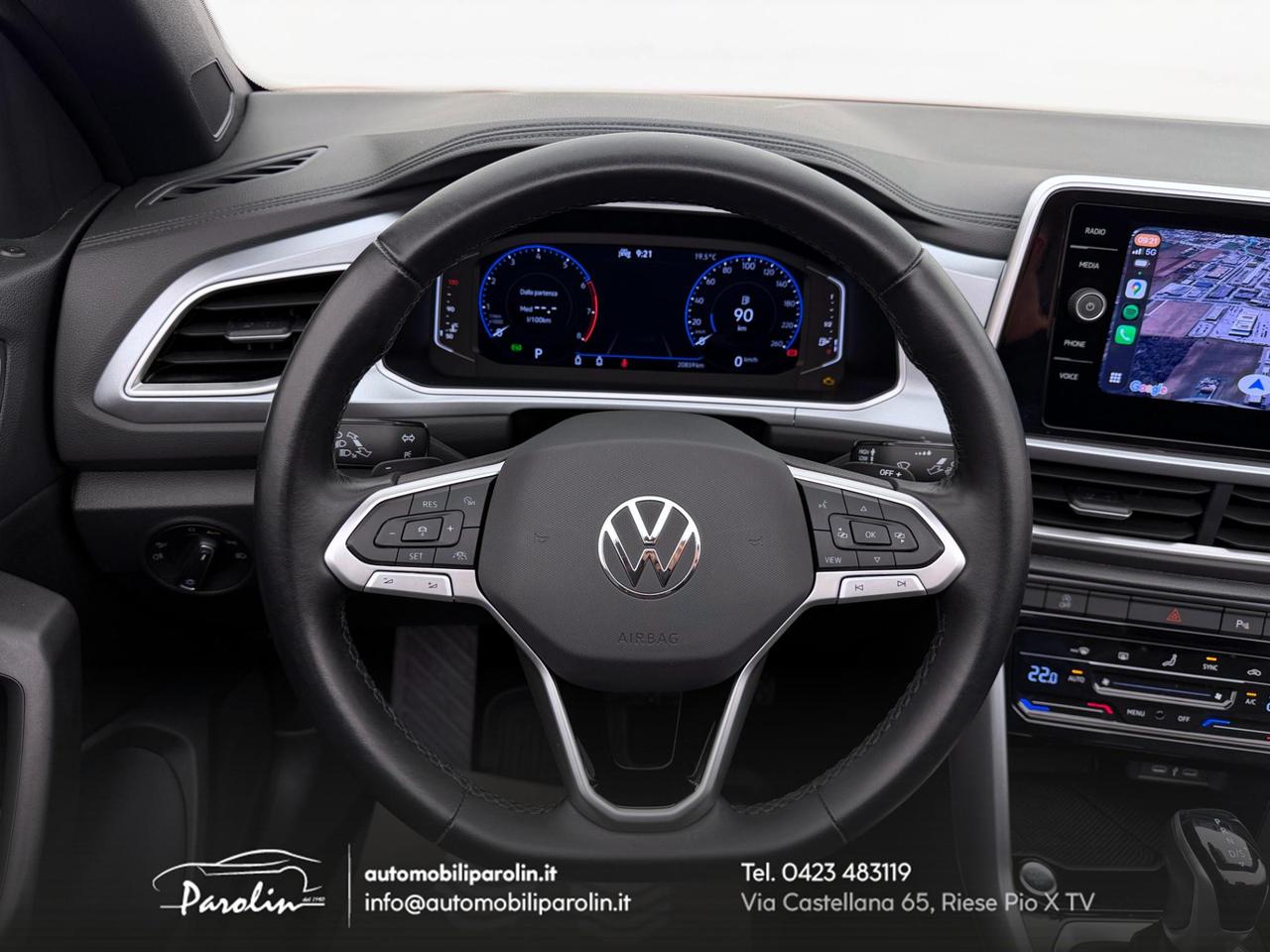 Volkswagen T-Roc Cabriolet 1.5 tsi Style dsg LED-Telecamera-CarPlay-19''