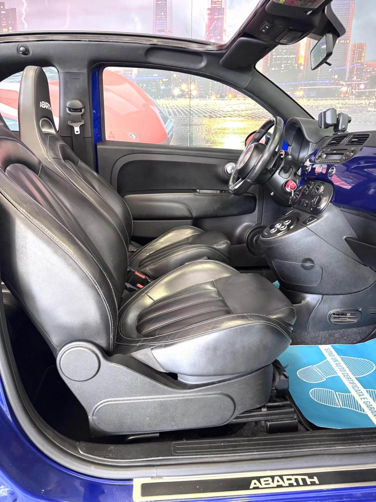 ABARTH 500 CABRIO ELABORATA 300CV MOTORE NUOVO AUTOMATICA OK PERMUTE FINANZIABILE AKRAPOVIC