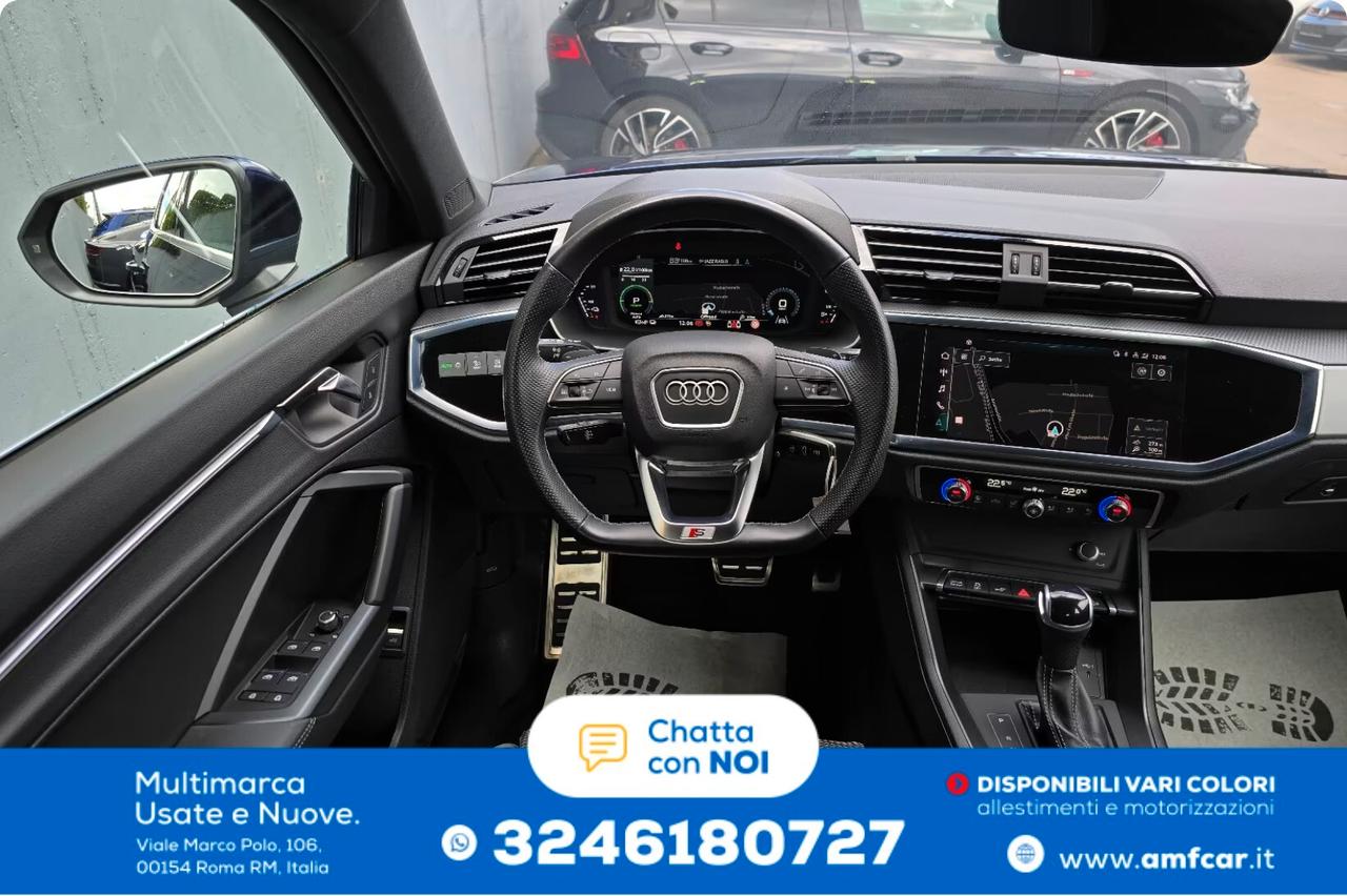 Audi Q3 Sportback 45 TFSI e S tronic 3x S-Line