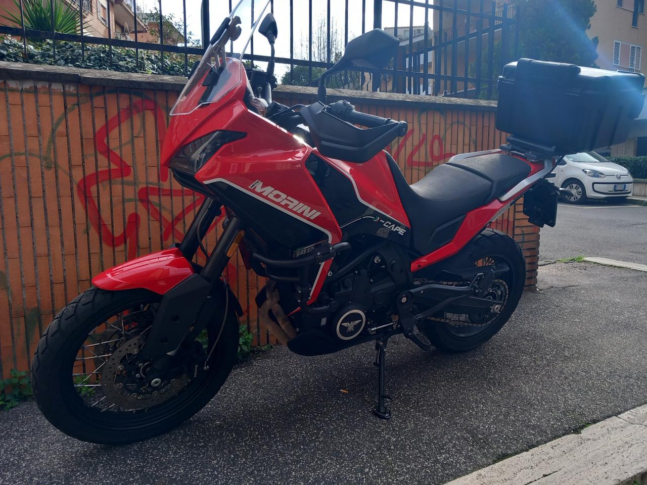Moto Morini X-Cape 649 cerchi raggi
