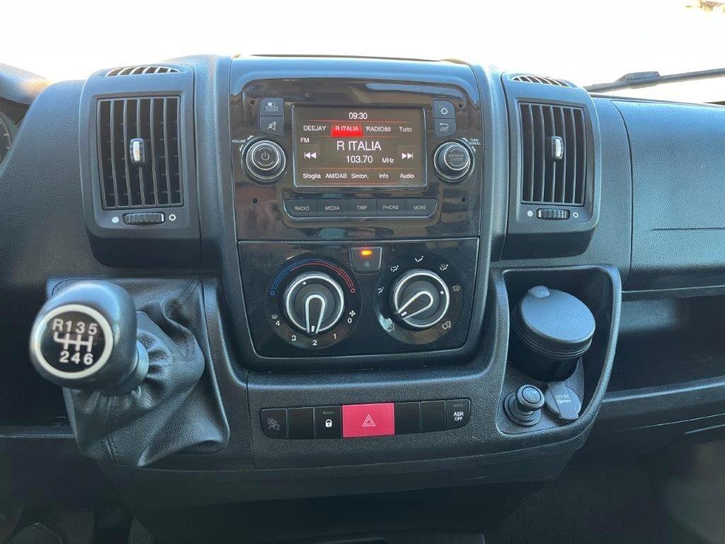 Fiat Ducato MAXI 6+1 35 LH1 2.3 Mjet 140CV Cassone Gru Fassi