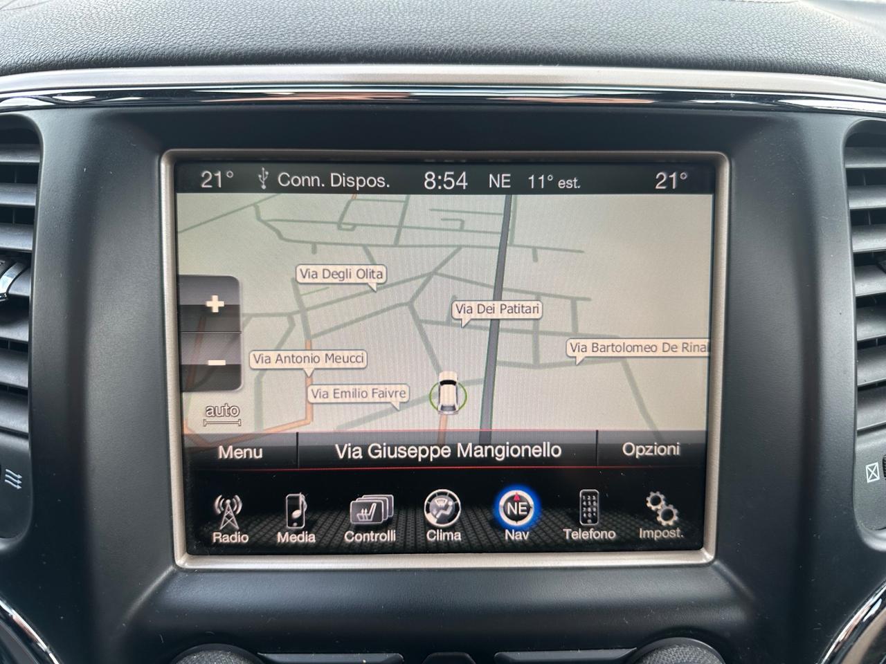 Jeep Grand Cherokee 3.0 V6 CRD 250 CV Multijet II Overland