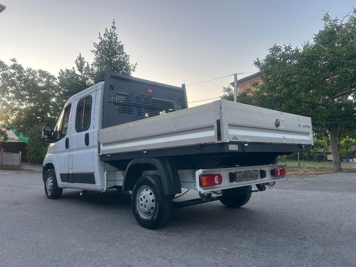 FIAT Ducato 35 MH1 2.0 M-JET CASSONE DOPPIA CABINA 7 PTI-2018