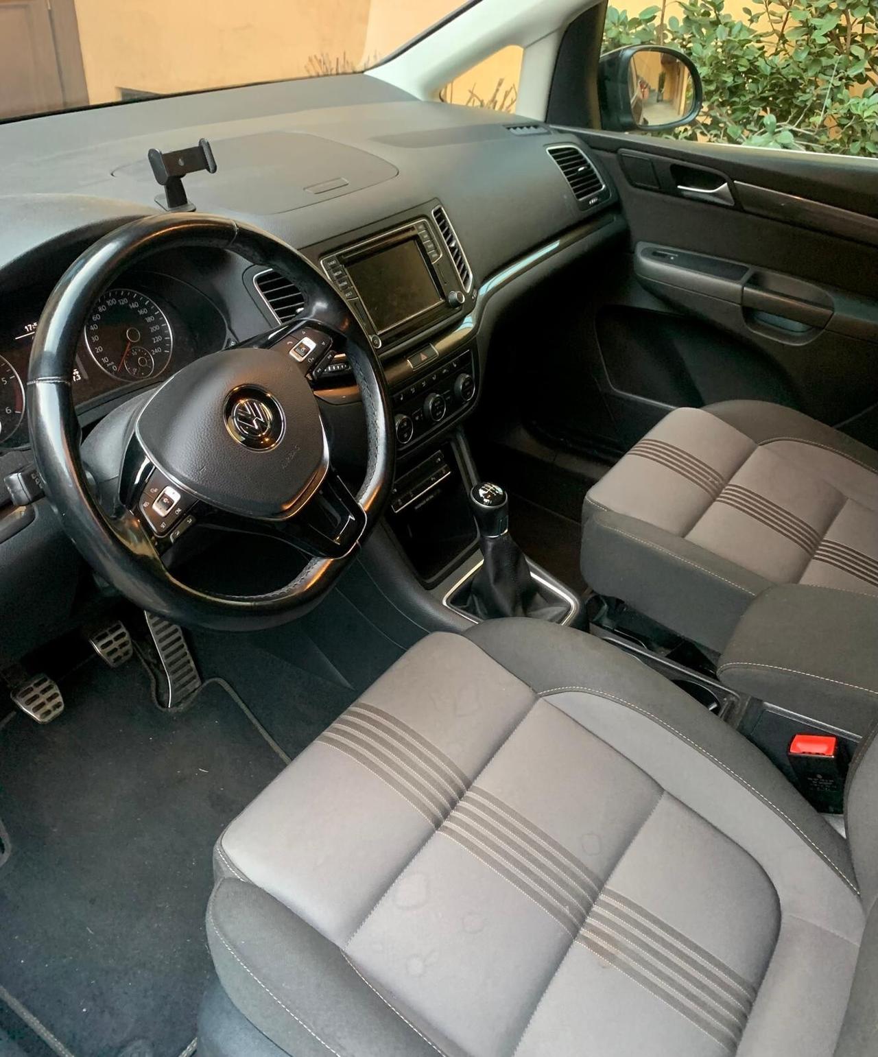 VOLKSWAGEN SHARAN 2.0 TDI 150 CV ALLSTAR EXECUTIVE NAVY XENON PORTE ELETTRICHE